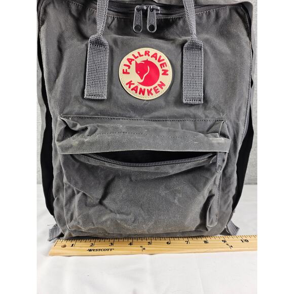 FJALLRAVEN UNISEX SUPER GREY KANKEN BACKPACK - Picture 13 of 14